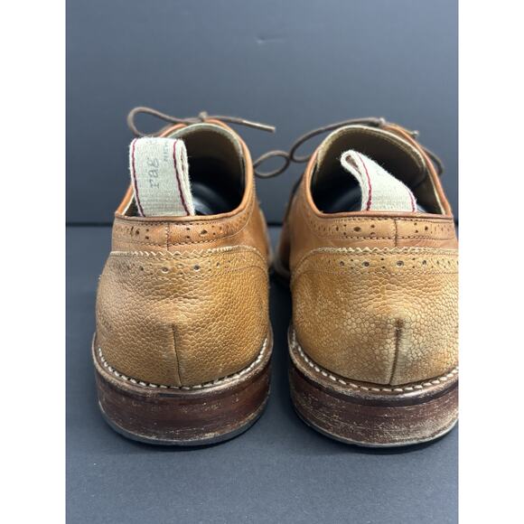 Grenson Rag Bone Brogue Oxford Mens 12 Shoes Bedford Weld Leather Made England - Picture 4 of 15